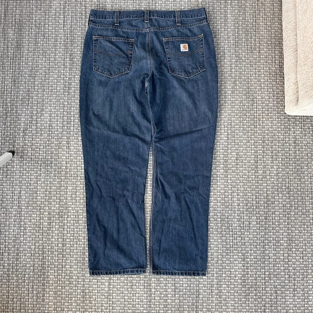 Carhartt Mens Relaxed Fit Holter Jeans Sz 38x32